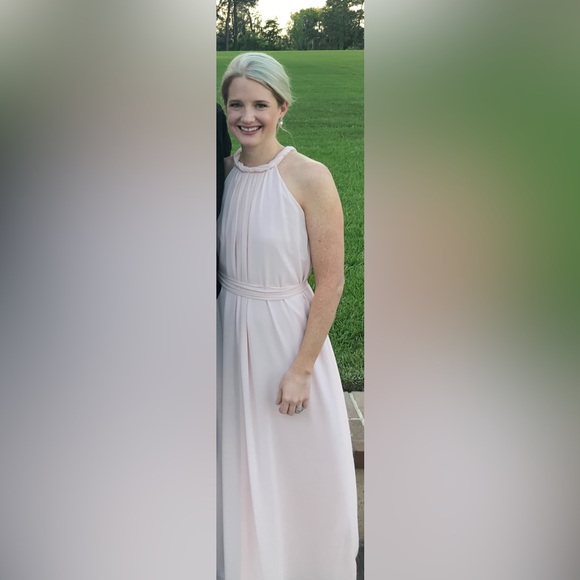 Ceremony by Joanna August Pale Pink Bridesmaid Dress - Picture 7 of 7